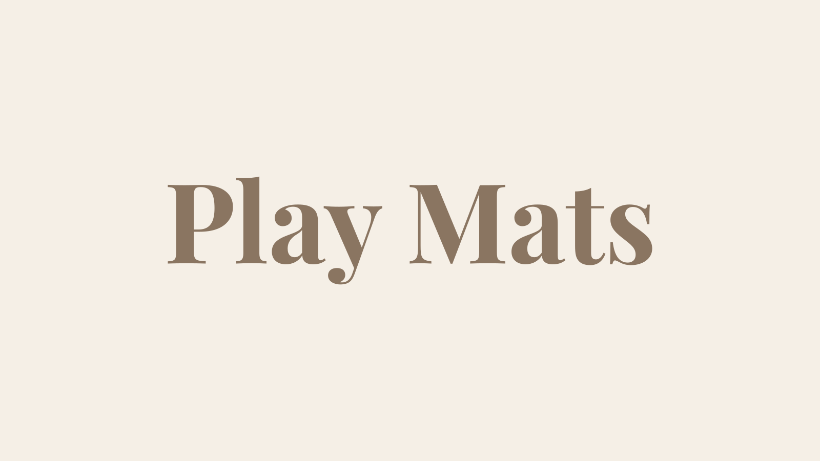 Play Mats collection